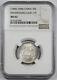 1890-1908 CHINA KWANGTUNG 20 Cent Silver Dragon Coin NGC MS62 L&M-135 Y#201 1.44