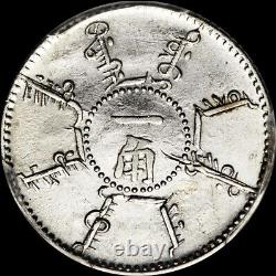 1898 China Fengtien 10 Cents 10c Silver Coin Y-84 Lm-476 Pcgs Au-detail