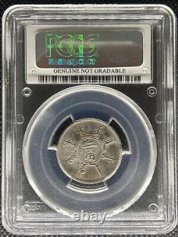 1898 China Fengtien 20 Cents Silver Coin 4 Rows Scales Y-85 Lm-475 Pcgs Xf-det