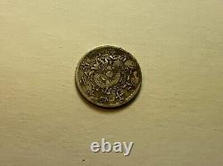 1898 China Fengtien Province 10 Cents Silver Dragon Coin Scarce Sent Registered