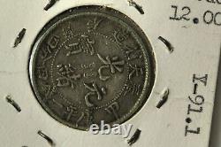 1904 China Fengtien 20 Cents Silver Coin Grades Very Fine (NUM7151)