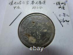 1904 China Fung-Tien Province 20 cents Silver Coin Y-91 LM-485. Rare