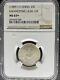 1909-11, China, Kwangtung, 20 Cents, Y-205, L&m-139, Ngc Ms 63+, Blazing Luster