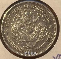 1910 China Fengtien 20 Cents Y#213