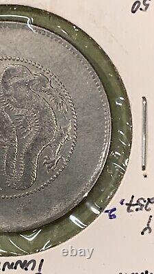 1911-15 China Yunnan Dragon 50 Cent Coin