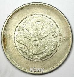 1911-15 China Yunnan Dragon 50 Cent Coin 50C Choice AU / Uncirculated (UNC MS)
