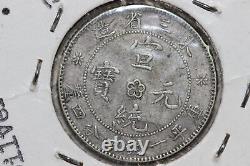 1914-15 ND China Manchurian 20 Cent Silver Coin Very Fine (NUM7496)