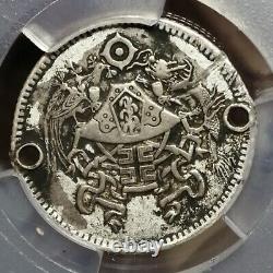 1926 China 1 jiao / 10 cents Silver Coin Dragon and Phoenix Republic Year 15