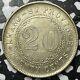 (1927) China Kwangsi 20 Cents Lot#JM4675 Silver! Nice