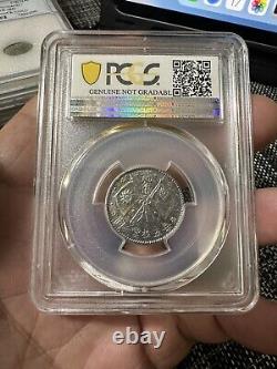 1927 China Sun Yat Sen 20 Cents Pcgs Au Details