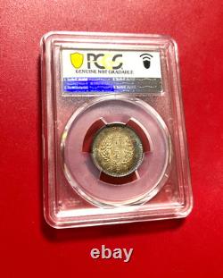 1929 20 Cents Pcgs Genuine Au Detail China Kwangtung With Tones