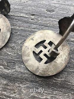 19th Cent Chinese Silver Earrings