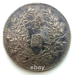 1 Dollar 1914 CHINA Shih Kai Silver 26.74 g