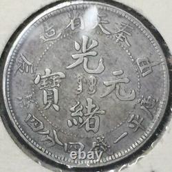 20 cents 1904 Fung-Tien Fengtien China Province, Exceptionally Rare L&M 485