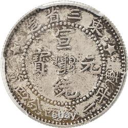 #32144 China, Manchuria, 20 Cents, 1910, KM213, PCGS MS63