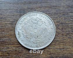 CHINA 1890 Silver 20 cent Coin Dragon Kwangtung