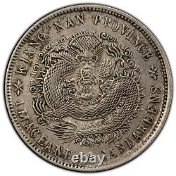 CHINA 1901 Silver Coin Dragon Kiangnan 20 Cent PCGS XF
