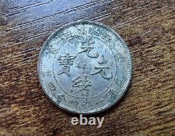 CHINA Silver Coin Kiangnan 1902 20 Cent Dragon UNC
