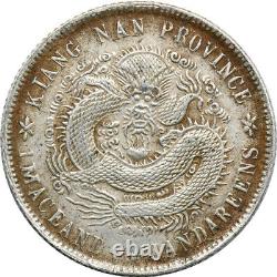 CHINA Silver Coin Kiangnan 1902 20 Cent Dragon UNC