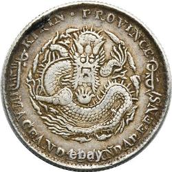 CHINA Silver Coin Kirin 1908 20 Cent Dragon