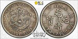 China (1904) Fengtien 20C LM-485 8 Rows 20 Cents Silver Coin PCGS XF40