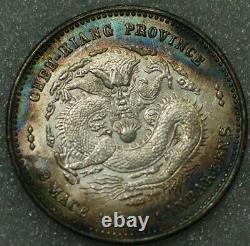 China Cheh-Kiang Province 50 Cents ND 1898-99 Silver Kuang-hsu Yuan-pao Y#5 4219