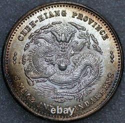 China Cheh-Kiang Province ND 50 Cent 1898-1899 Y#54 (4451)
