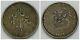China Empire Kiangnan 1901 20C Cents Dragon Silver Coin Nice Toned Scarce