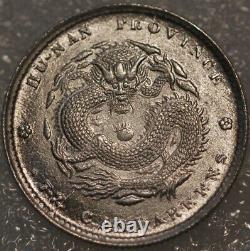 China Hunan Province 10 Cents CD (1898) Y#115.1 (2253)