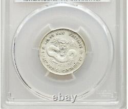 China Kiang Nan, 20 cent 1899 Silver Dargon, PCGS AU Details