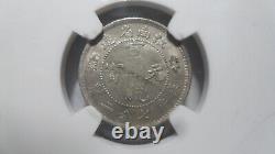China Kiangnan 10 Cents Silver Hsuan Tung Yuan Bao, 1911, L&M- 268, NGC AU 58