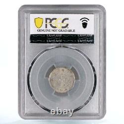 China Kiangnan 10 cents Guangxu Uncircled Dragon LM239 Genuine PCGS Ag coin 1901