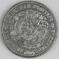 China Kiangnan 1901 Silver 20 Cent Dragon Coin L&M-238 XF 1.44 Mace NO HAH