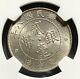 China Republic 1919 (Yr 8) Kwangtung 20 Cent Silver Coin NGC MS 63