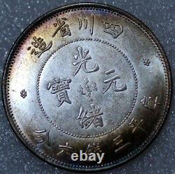 China Szechuen Province 50 Cents Half Dollar (E+425)