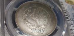 China Yunnan Silver 50 cent Dollar Dragon Coin PCGS VF-Detail
