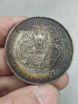 China empire Silver coin Dynasty Dragon silver coin