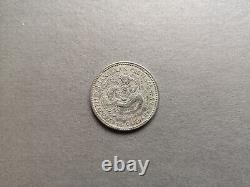 China, old silver coin 20 Cents Kiangnan 1901