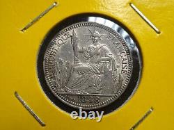 French Indo-China Silver 10 Cent 1888