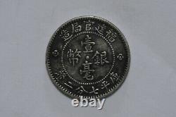 Fukien/China 1913 10 Cents Silver Coin (Weight 2.61g) C428