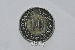 Fukien/China 1913 10 Cents Silver Coin (Weight 2.61g) C428