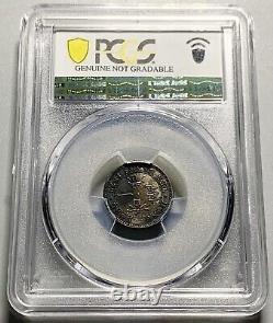Nicely Toned Scarce China Hong Kong 1879 10 Cents Silver Coin PCGS XF Details