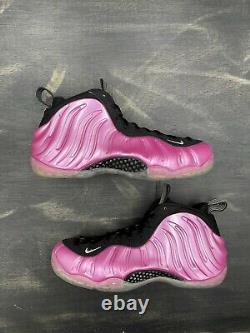 Nike Air Foamposite One Pearlized Pink 2012 Size 9.5 314996-600 Pink Black White