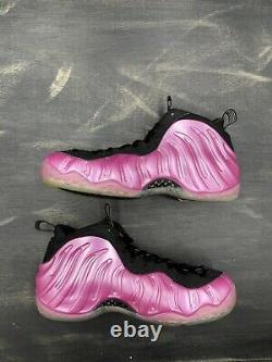 Nike Air Foamposite One Pearlized Pink 2012 Size 9.5 314996-600 Pink Black White