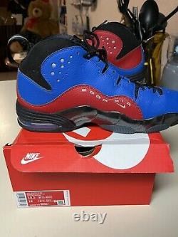 Nike Air Penny 3 QS Shoes Do It For DEZ Black Blue Red Silver CU8058-001 10.5