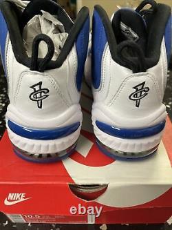 Nike Air Penny II 2 Orlando 2015 Mens Size 10.5 College Blue White Silver