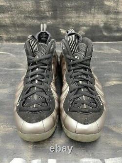 Nike Foamposite One Pewter Size 10 Silver Black white Grey Gray Foam 314996-004