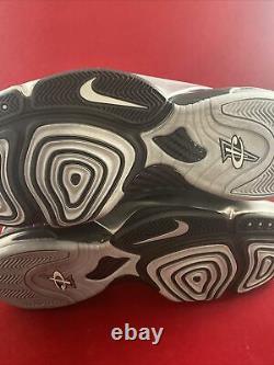Nike Zoom Penny VI Premium Shoes Basketball Black Silver 749629-002 Size 10.5