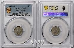 PCGS XF45 China-Fukien (1903-08) 5 Cents 3.6 Candareens L&M-294 Silver Coin