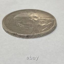 World Coin China Silver 50 Cents Fat Man 1914 13.37g